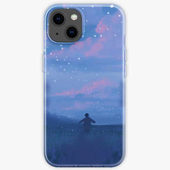 lavender fields and the bluest dawns iPhone Case - Picture 1 of 1